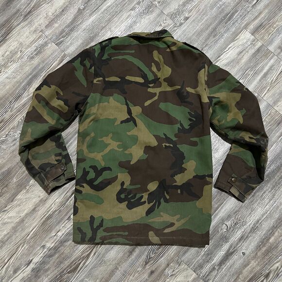 Kicks USA Woodland Camo Field Jacket L - Picture 2 of 12